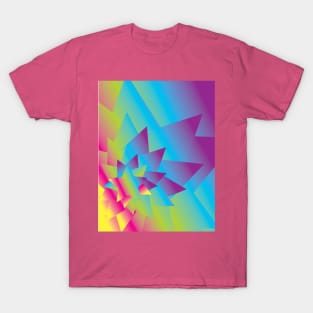 Rainbow Gradient Stars T-Shirt